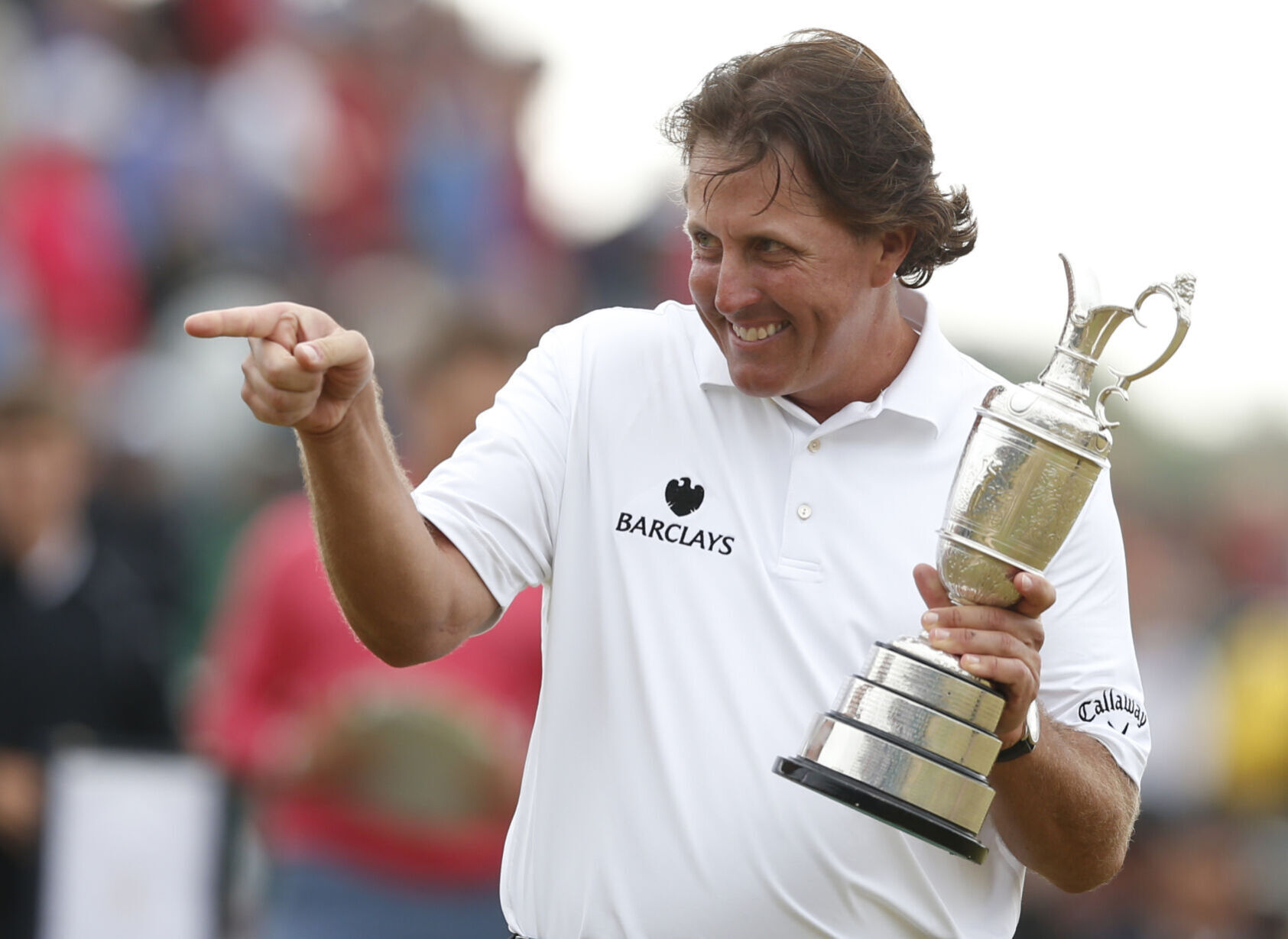 2013: Phil Mickelson wins his first British Open title
